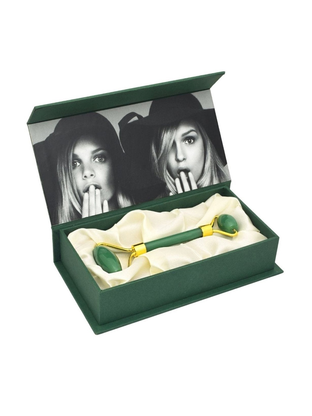 

Februus Organics Green The Glow Room Luxury Jade Roller