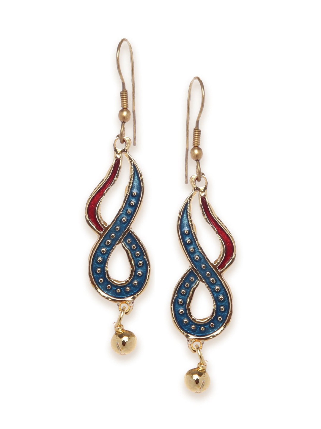 

Fabindia Gold-Toned Contemporary Drop Earrings