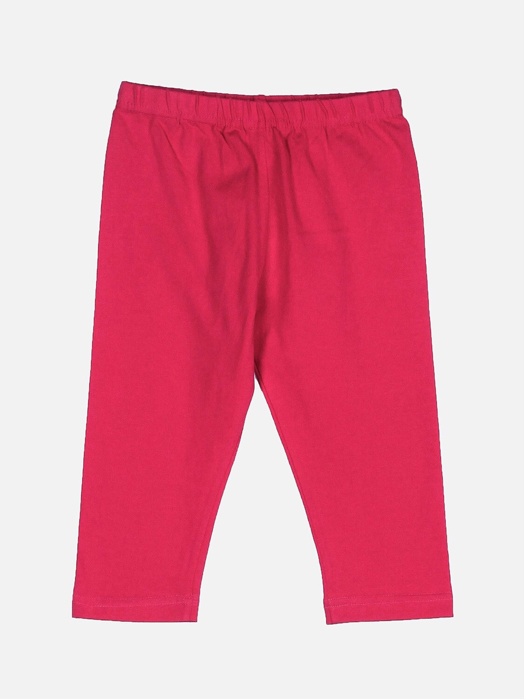 

Peppermint Girls Fuchsia Pink Solid Leggings