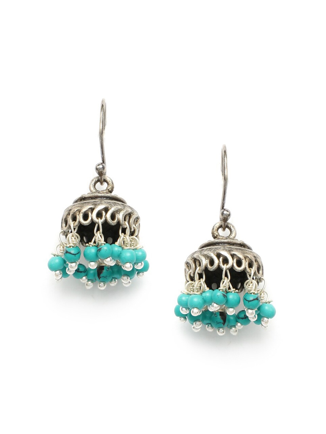 

Fabindia Silver-Toned Contemporary Ear Cuff Earrings