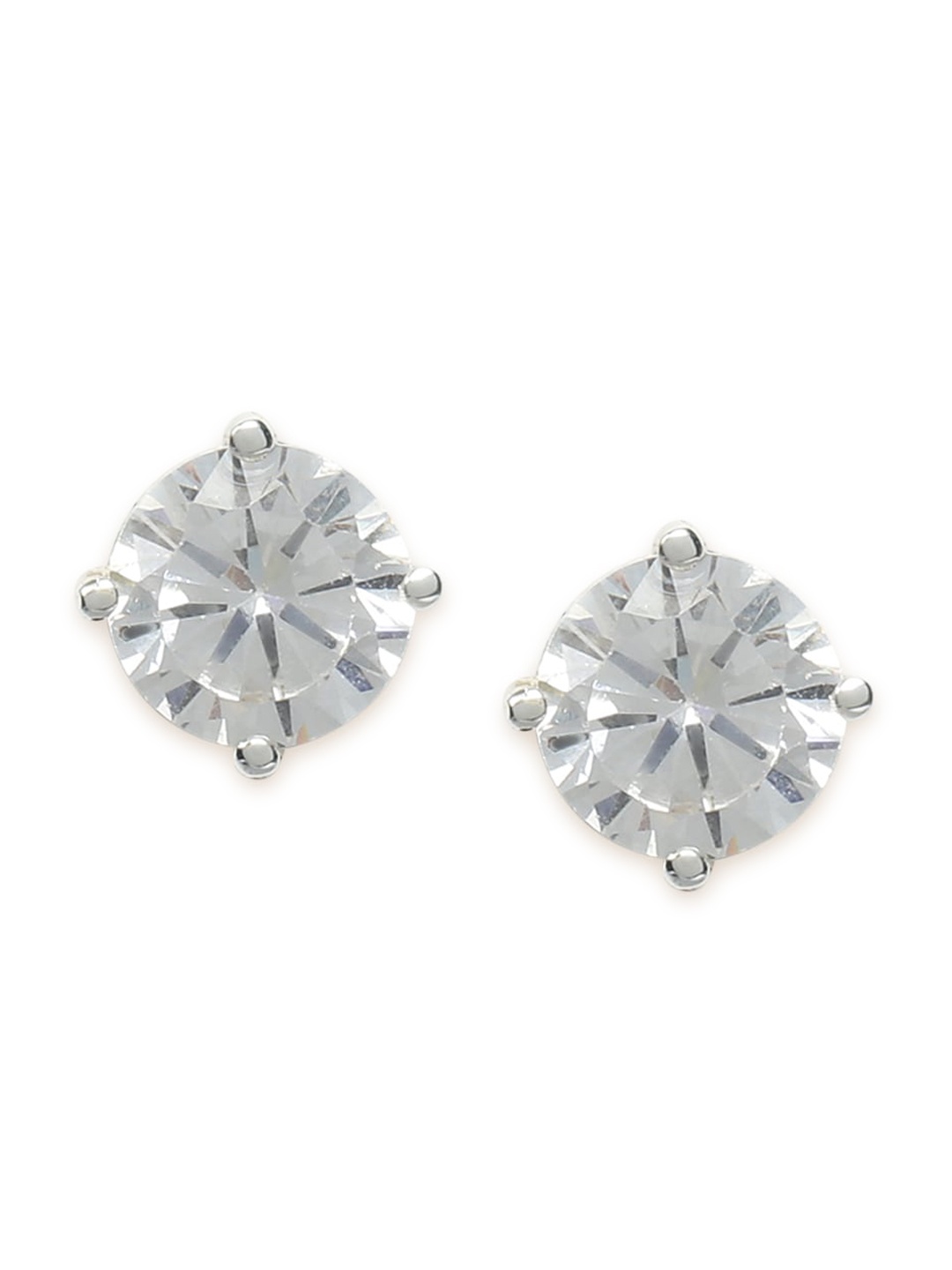 

Fabindia White Handcrafted Contemporary Studs Earrings