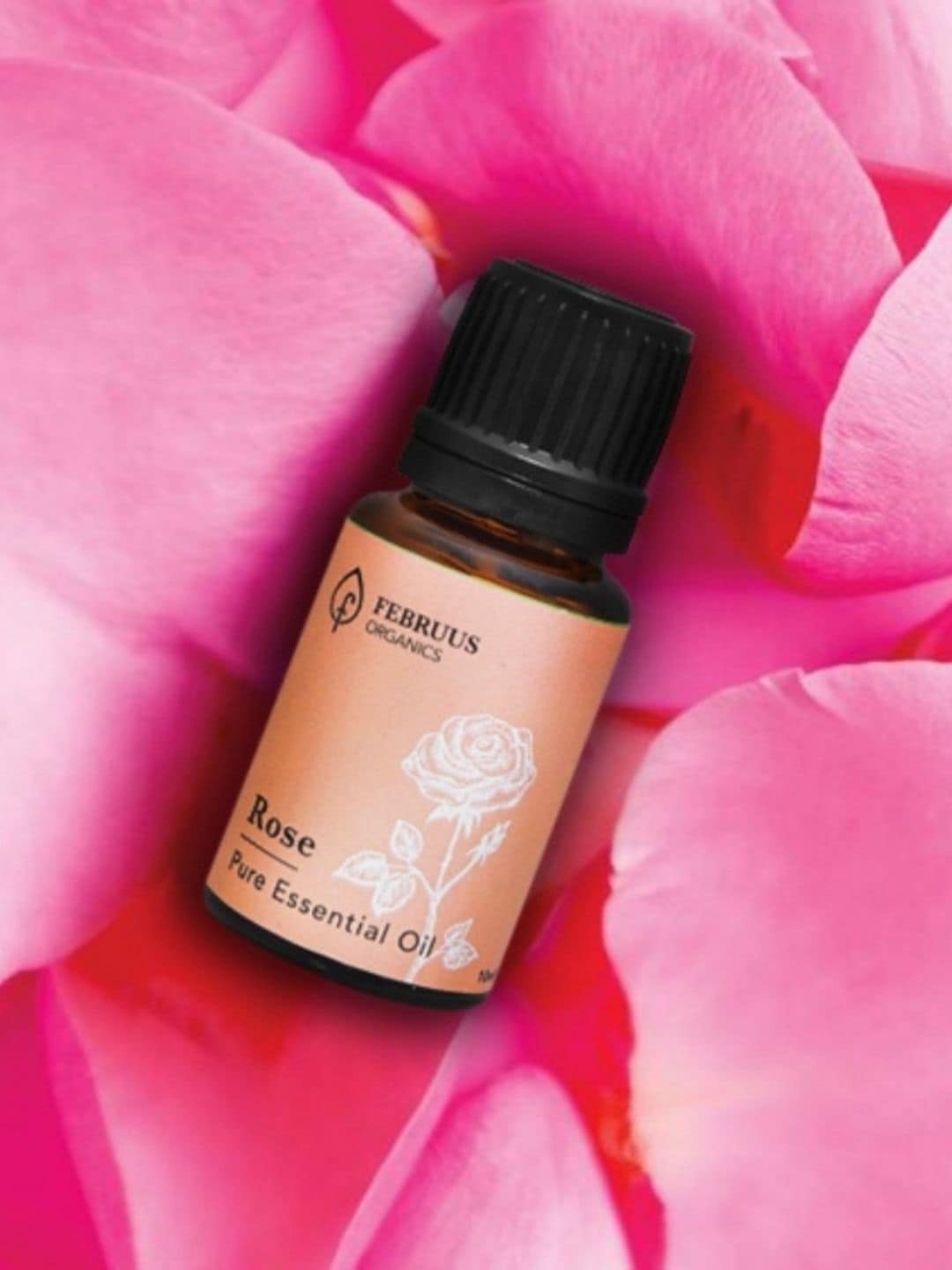 

Februus Organics Rose Essential Oil, Transparent