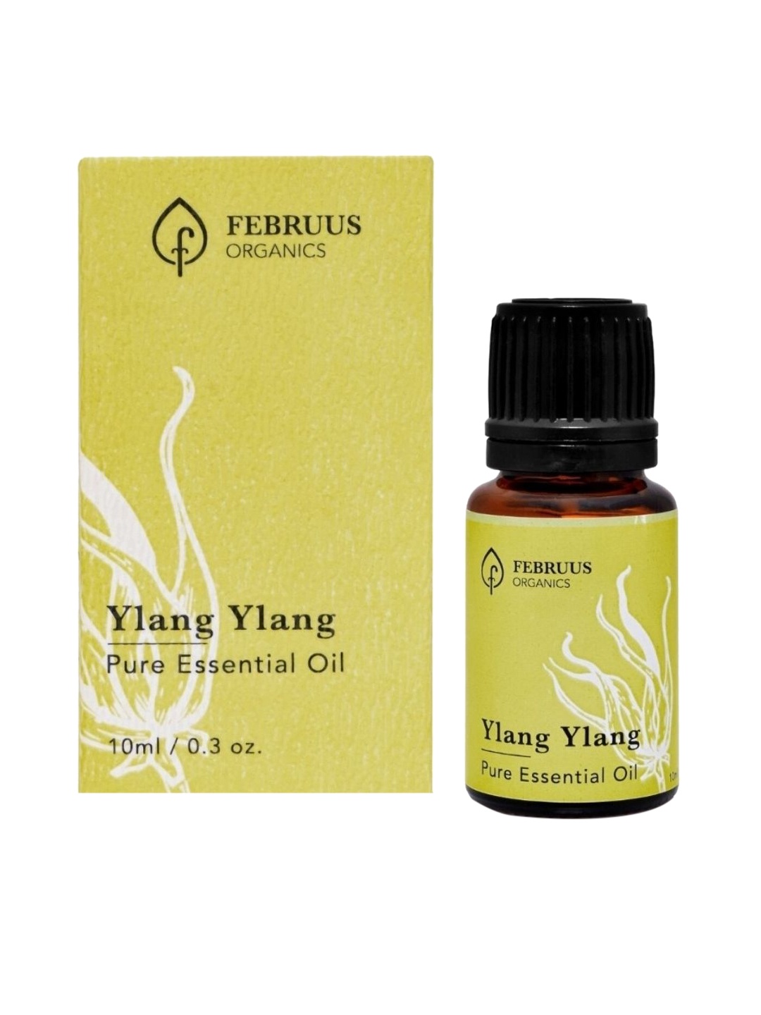 

Februus Organics Ylang Ylang Essential Oil, Transparent