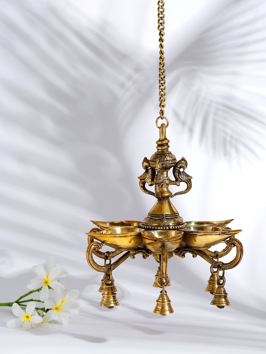 

Fabindia Gold-Toned Oil Lamp, Metallic