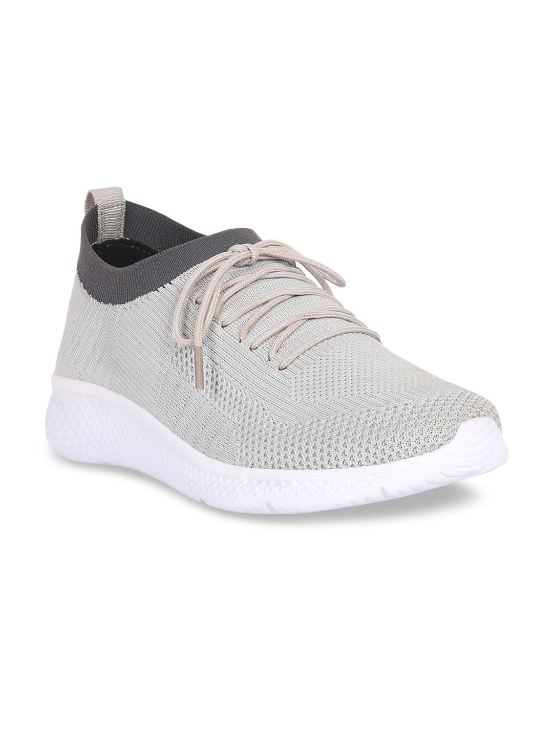 

M7 by Metronaut Men Grey Woven Design Sneakers