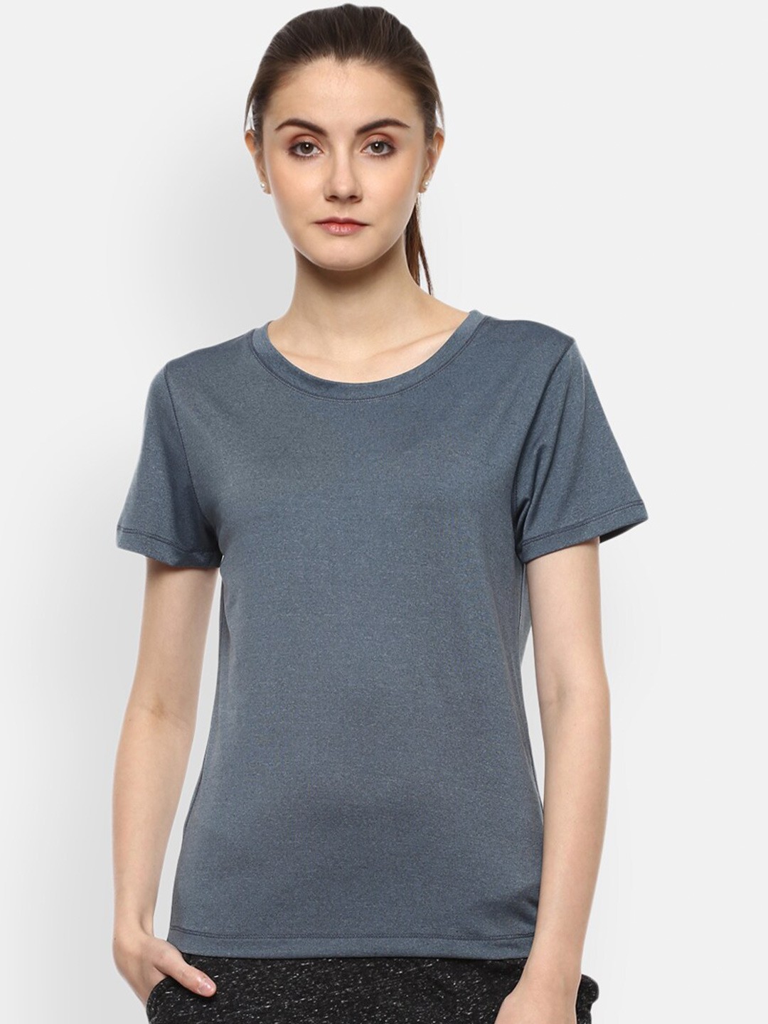 

Aventura Outfitters Women Grey T-shirt