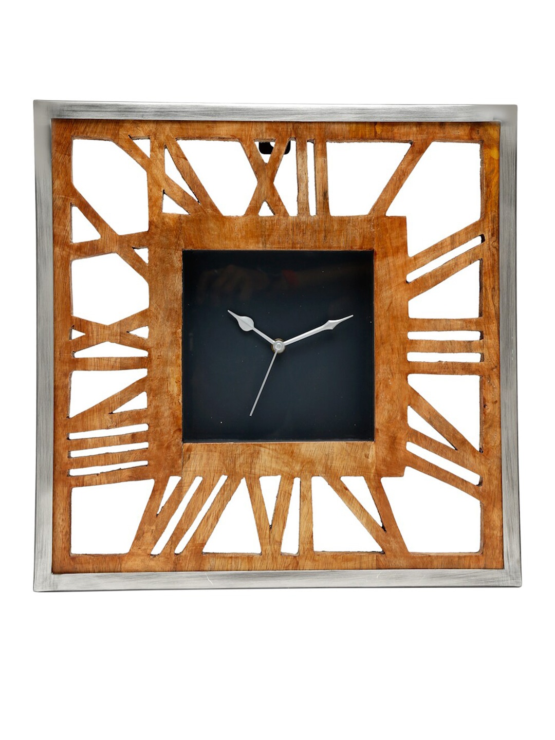 

Fabindia Brown Textured Traditional 37.5 cm Analogue Wall Clock
