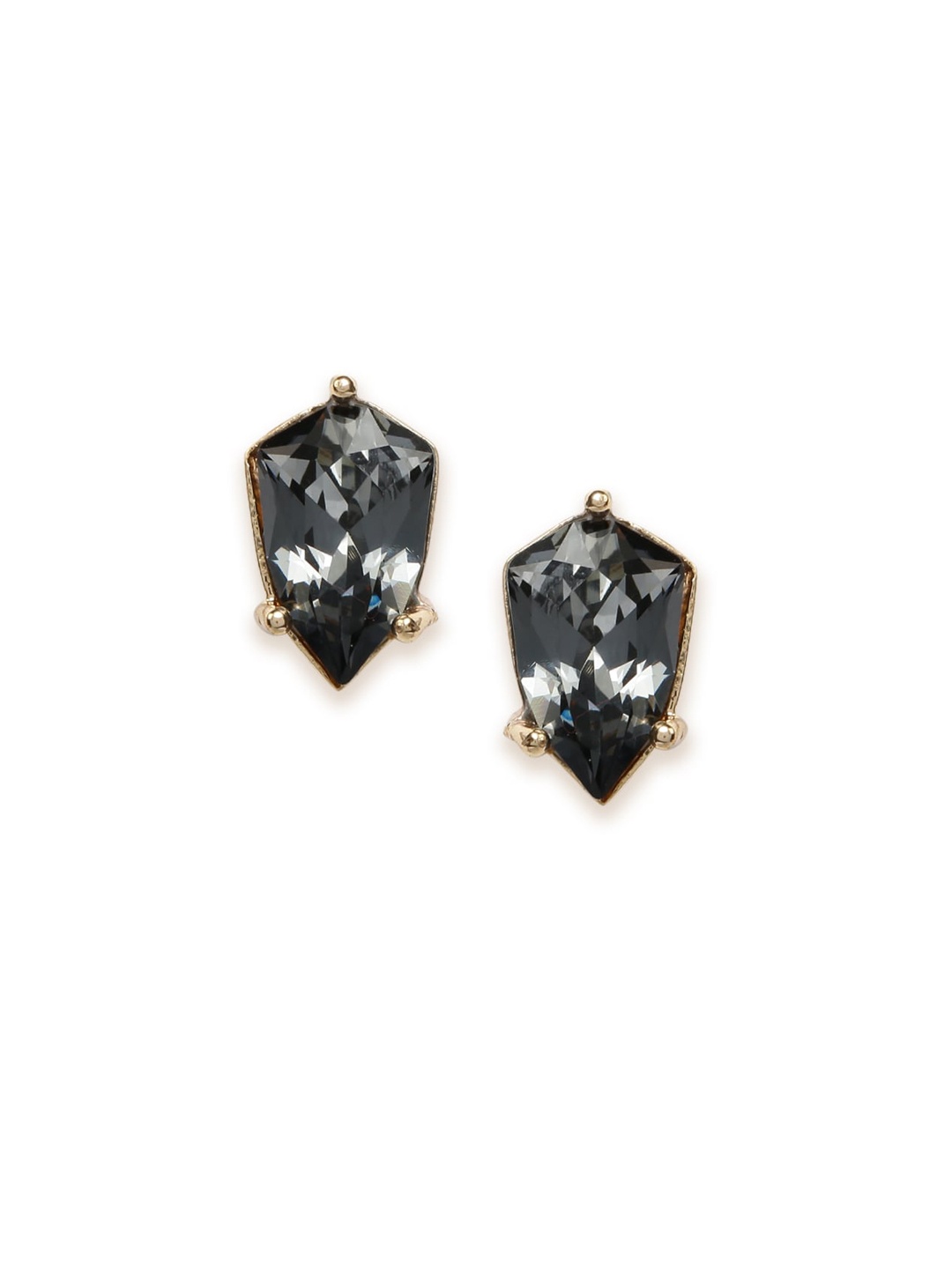 

Fabindia Grey Contemporary Studs Earrings