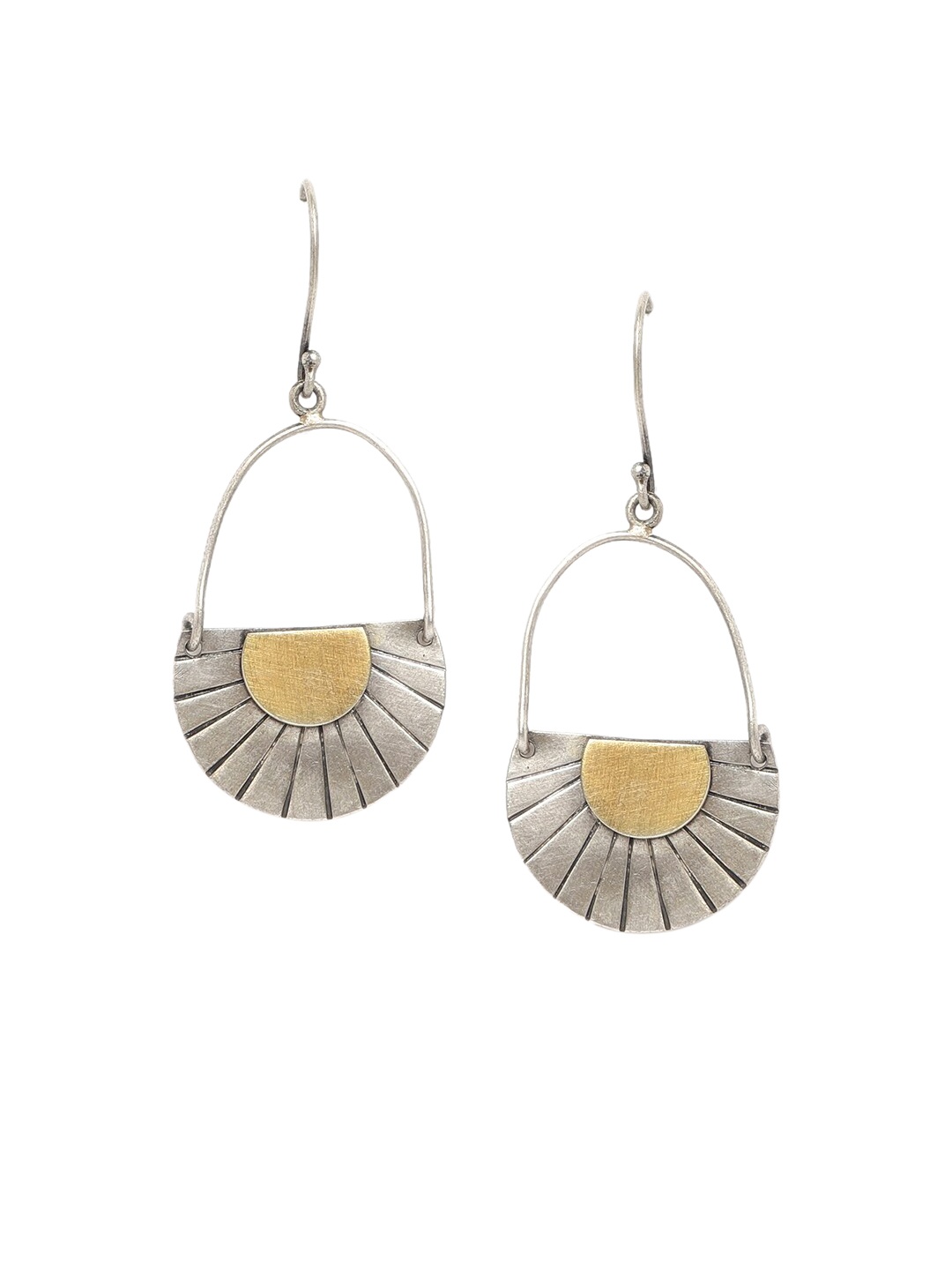 

Fabindia Gold-Toned Contemporary Drop Earrings