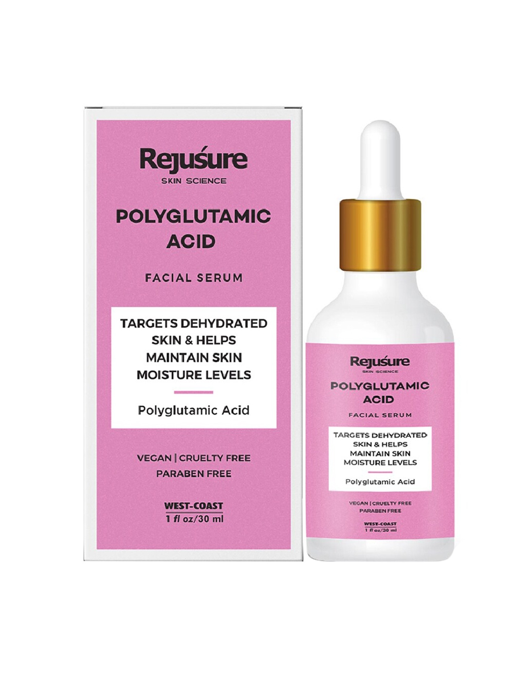 

REJUSURE Polyglutamic Acid Facial Serum 30 ml, White