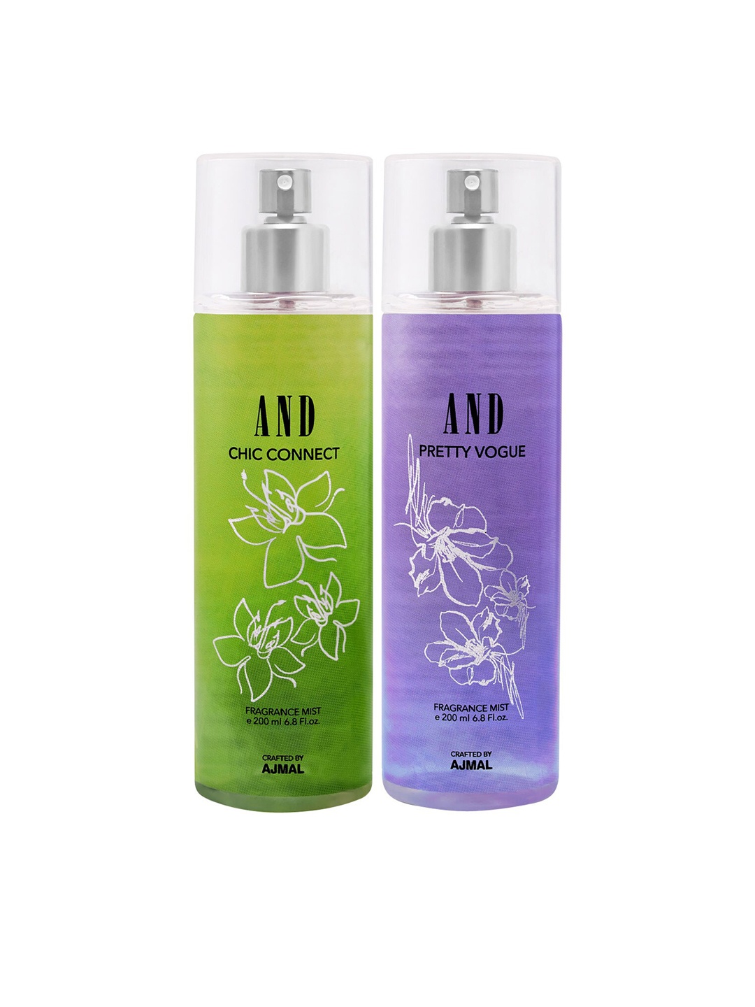 

AND Women Pack of 2 Fragrance Mist, Green