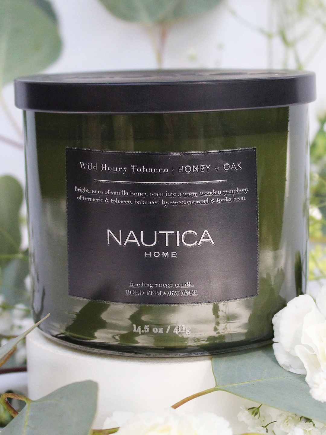

Nautica Green Wild Honey Tobacco Fragranced Candle