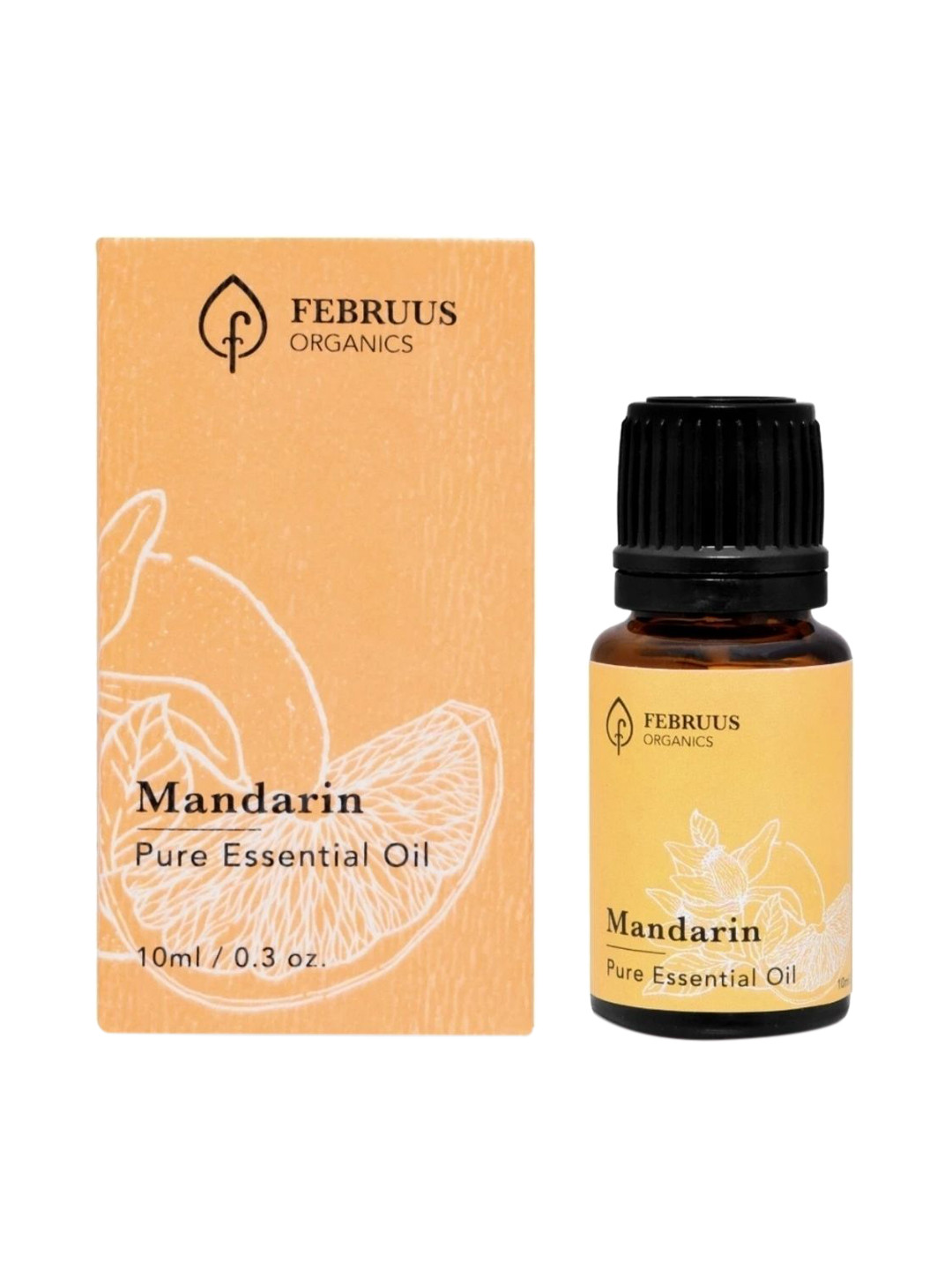 

Februus Organics Mandarin Essential Oil 10 ml, Na