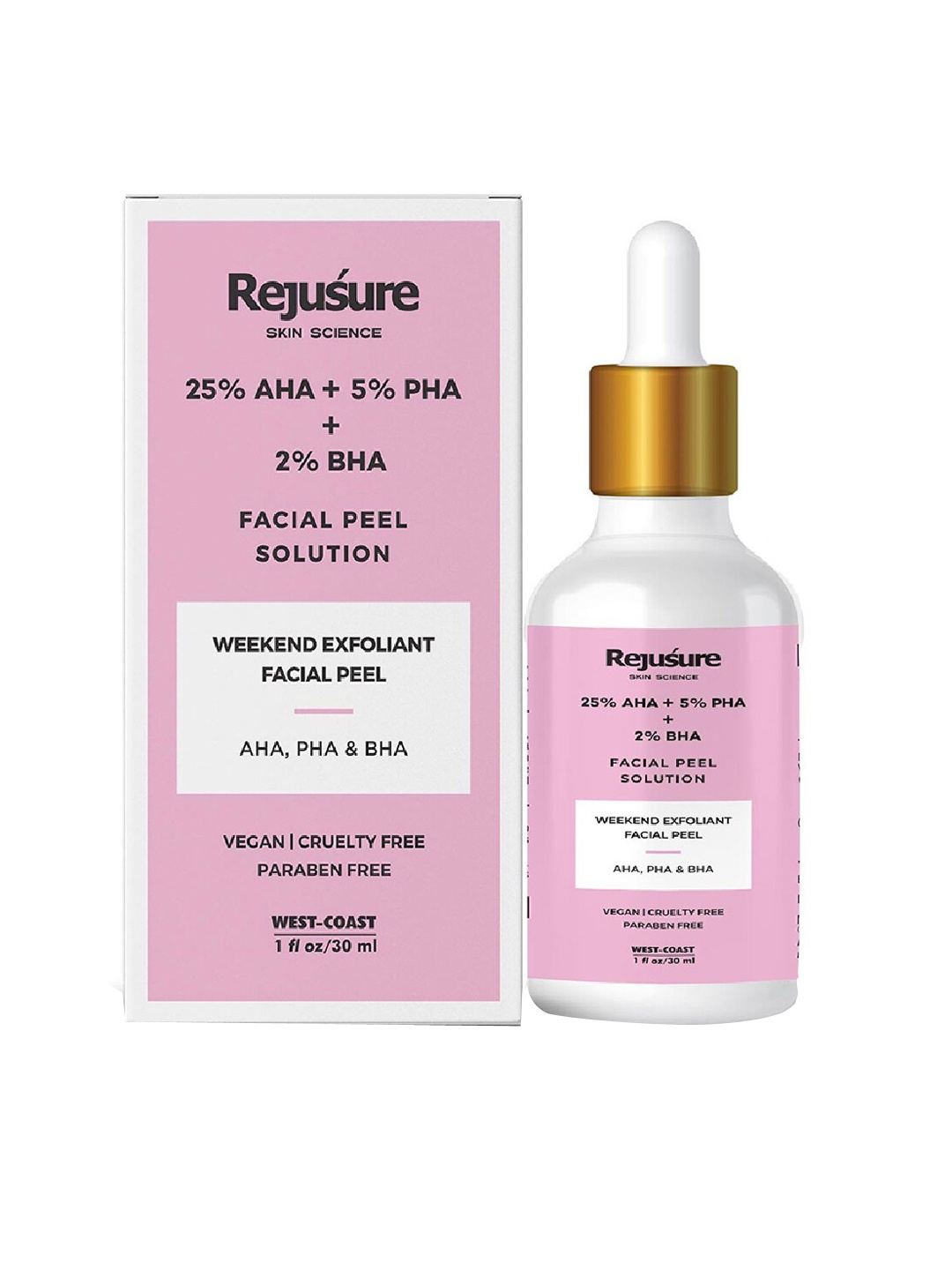 

REJUSURE Facial Peeling Solution - 30 ml, White