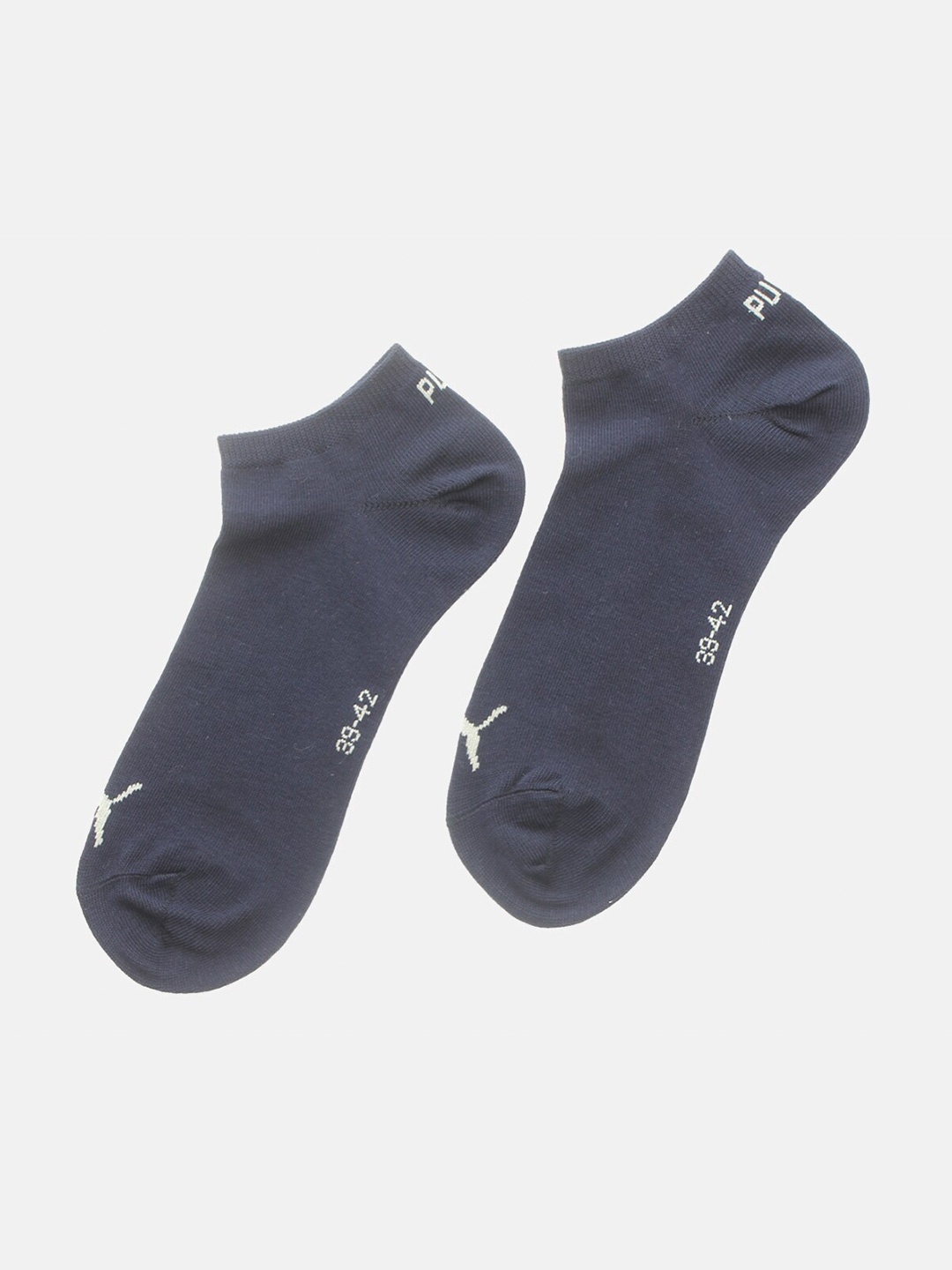 

Puma Unisex Pack Of 3 Solid Sneaker Socks, Green
