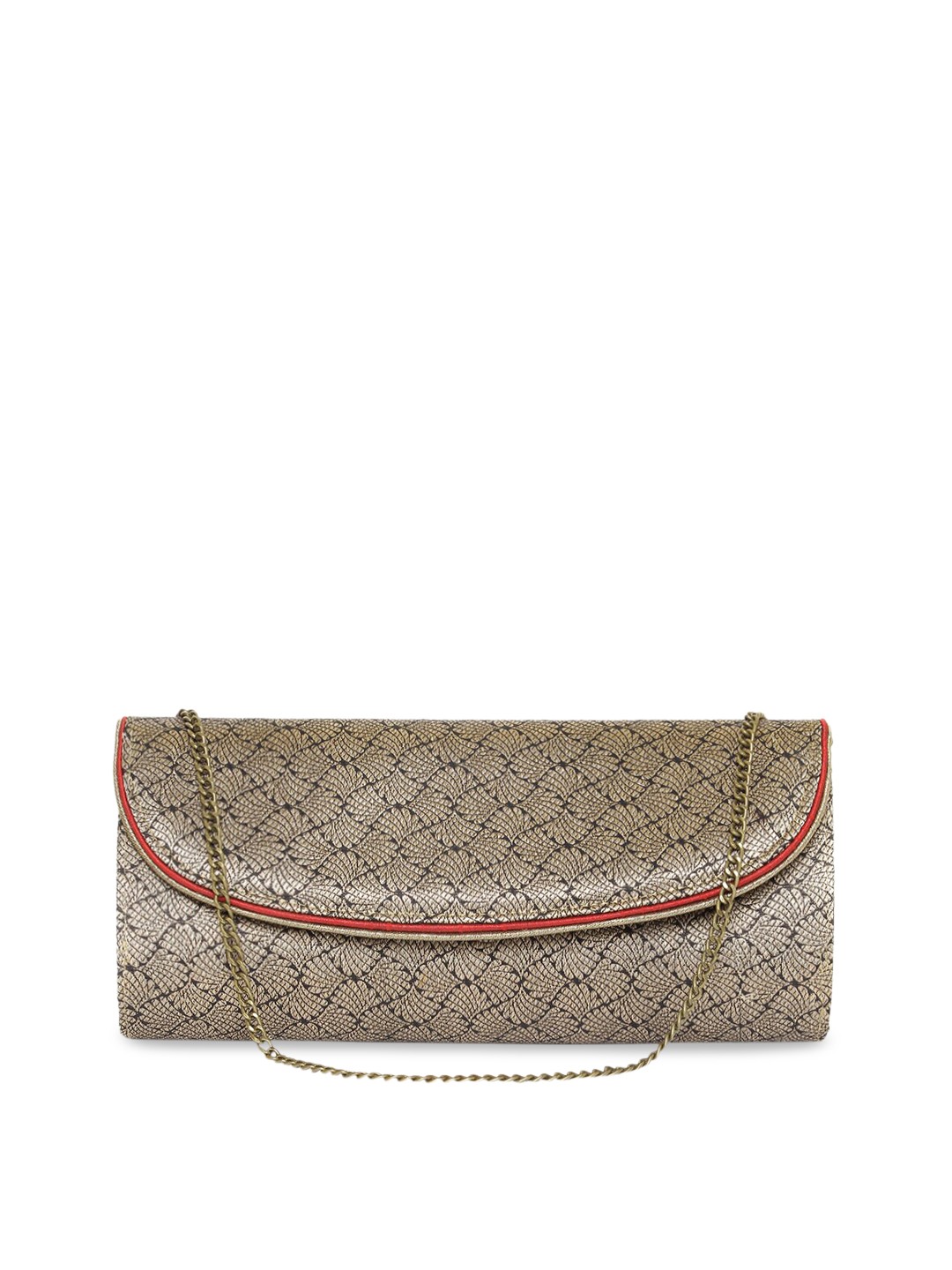 

Fabindia Black Ethnic Motifs Structured Sling Bag
