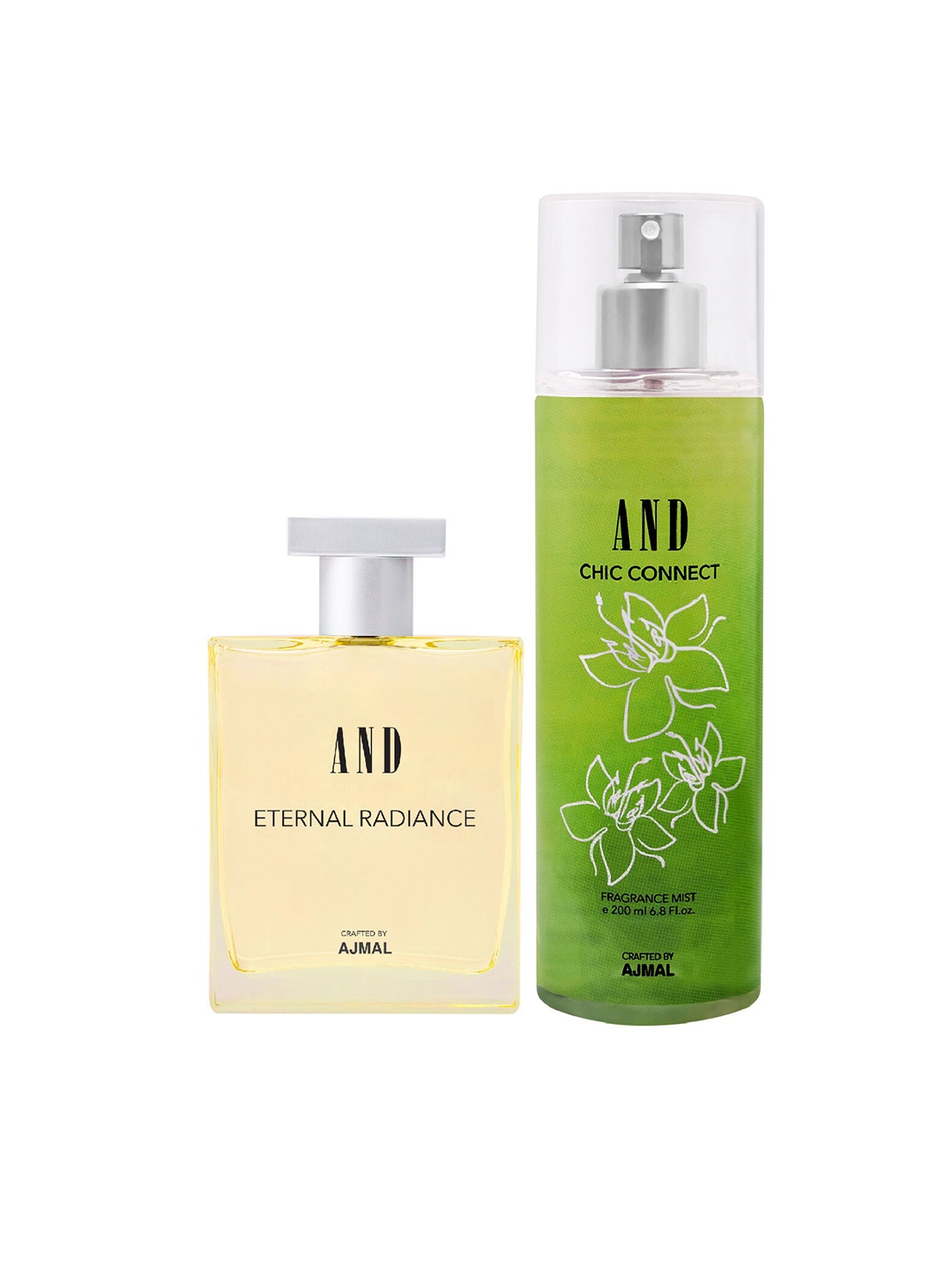 

AND Women Pack Of 2 Eternal Radiance Eau De Parfum & Chic Connect Body Mist 300ml, Multi