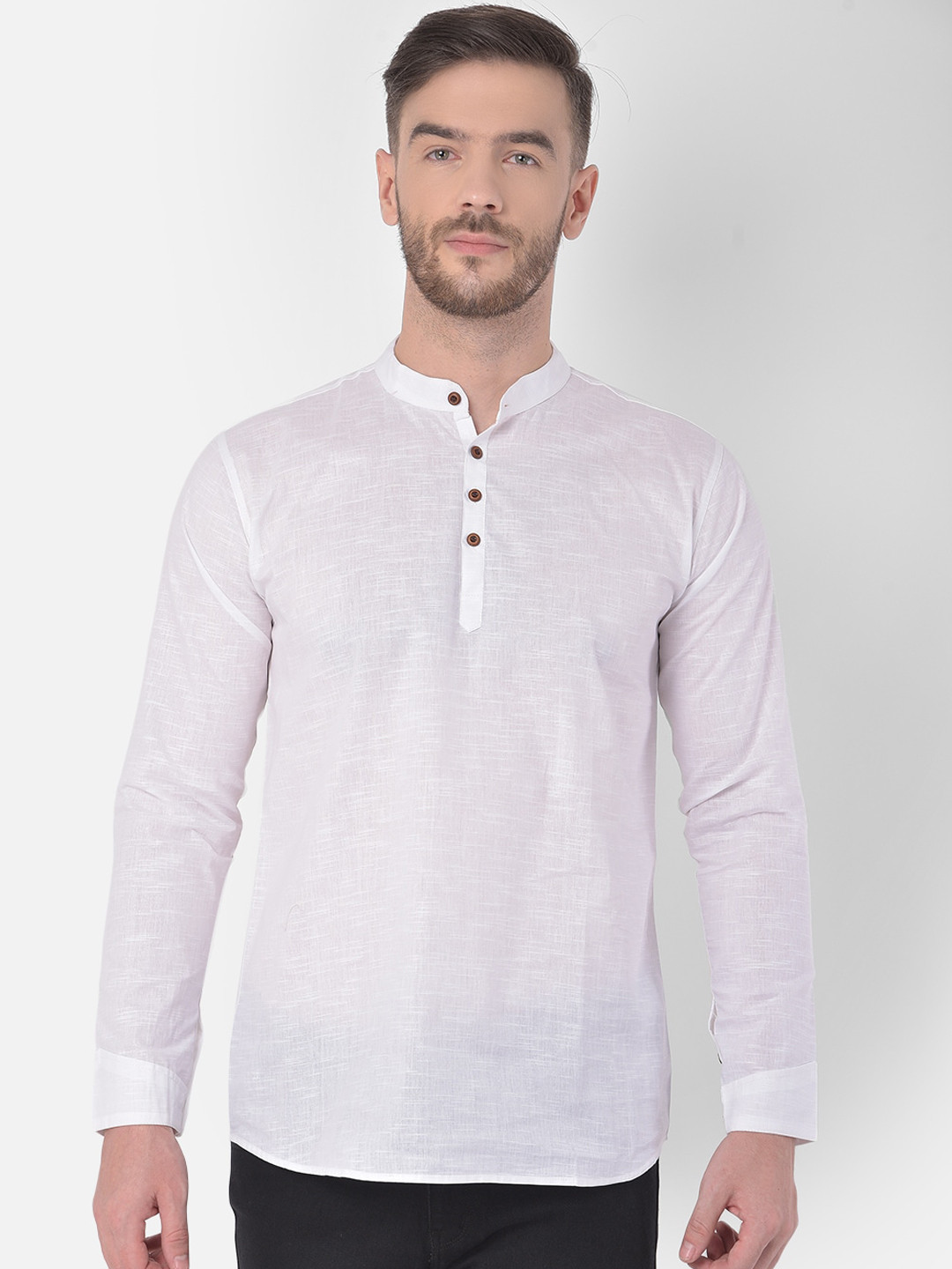 

SG LEMAN Men White Kurta