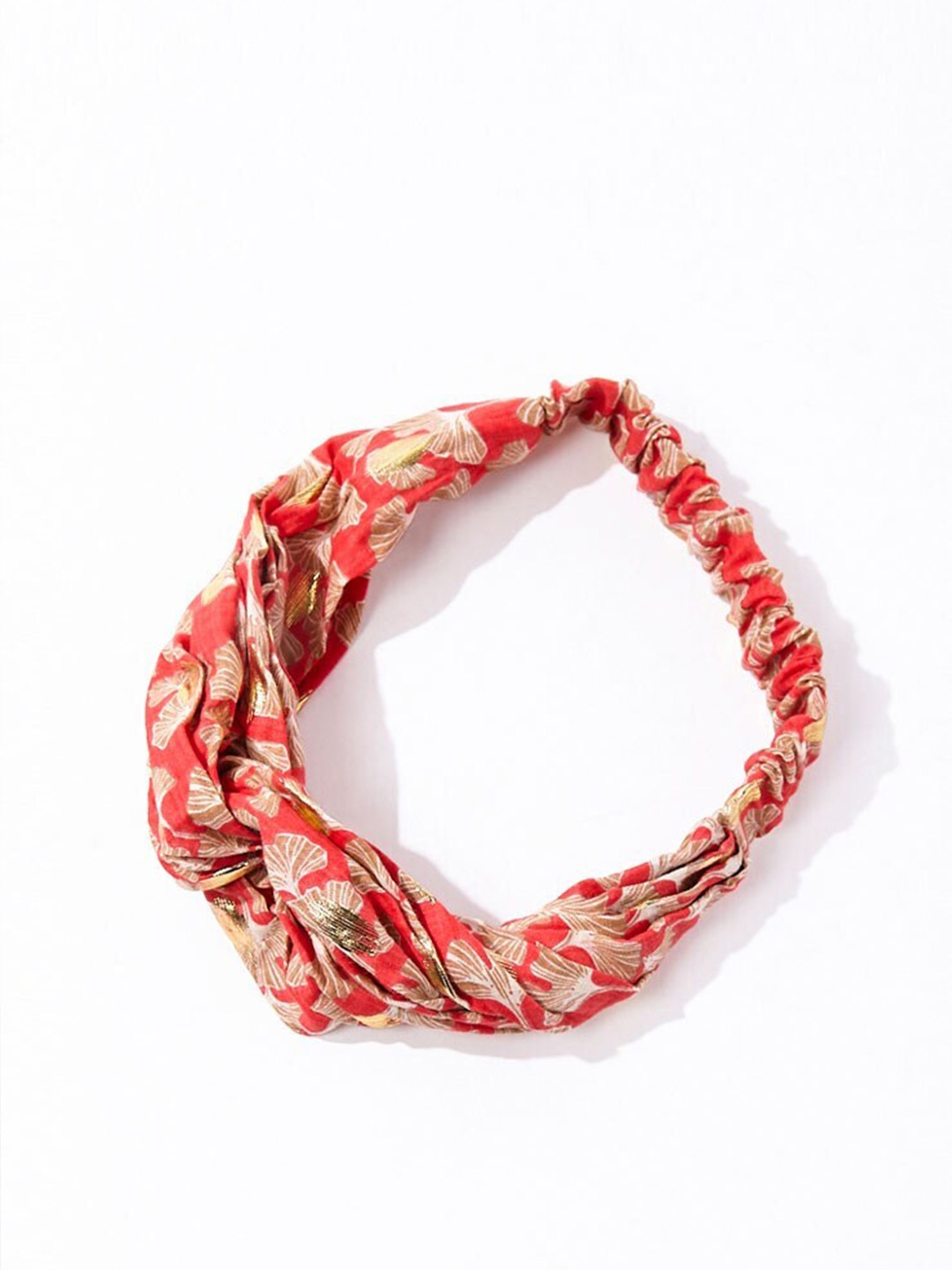 FOREVER 21 Women Red & White Hairband