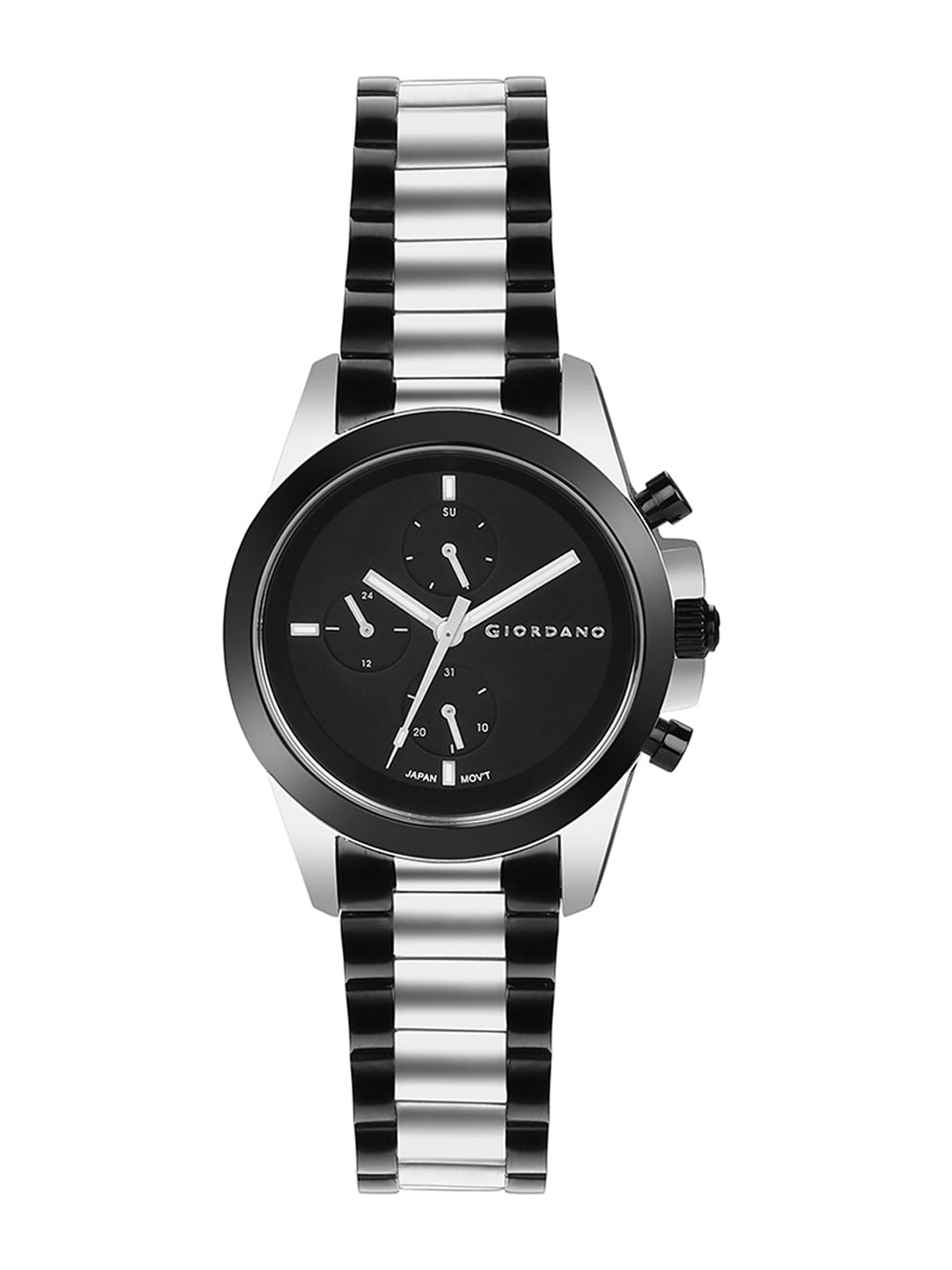

GIORDANO Men Black Bracelet Style Straps Analogue Watch GD-1065-22