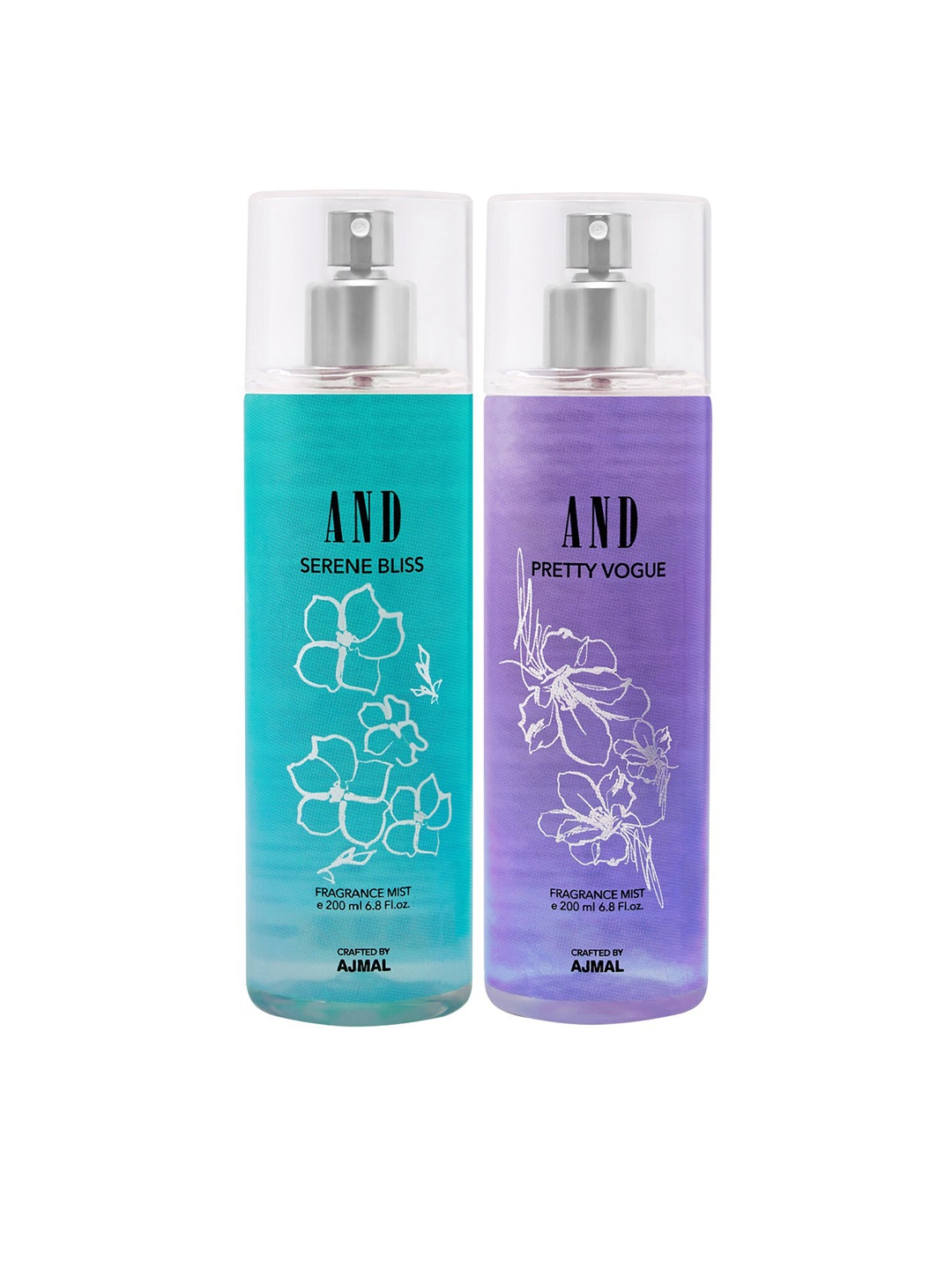 

AND Women Pack of 2 Fragrance Mist, Green