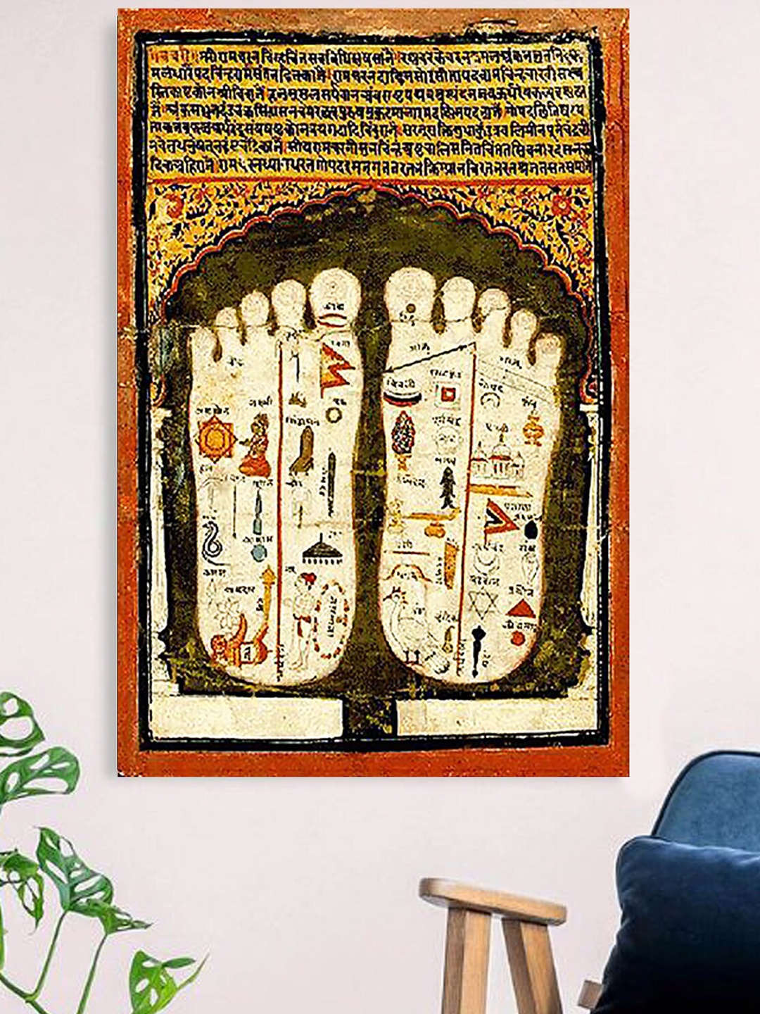 

Gallery99 Beige Shubh Charan Canvas Unframed Painting