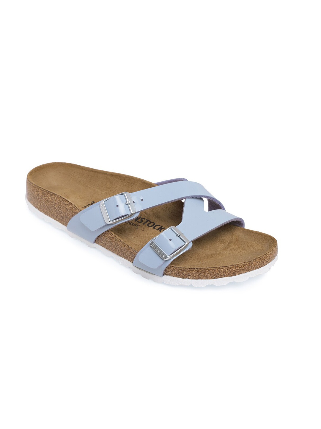 

Birkenstock Yao Women Blue Narrow-Width Open Toe Flats