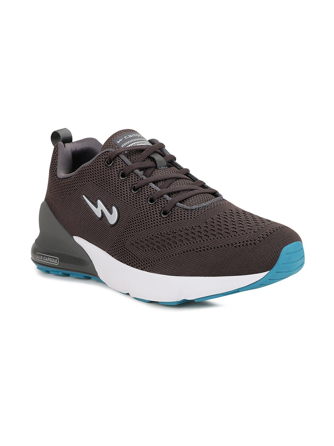 

Campus Men Grey Mesh Running Shoes