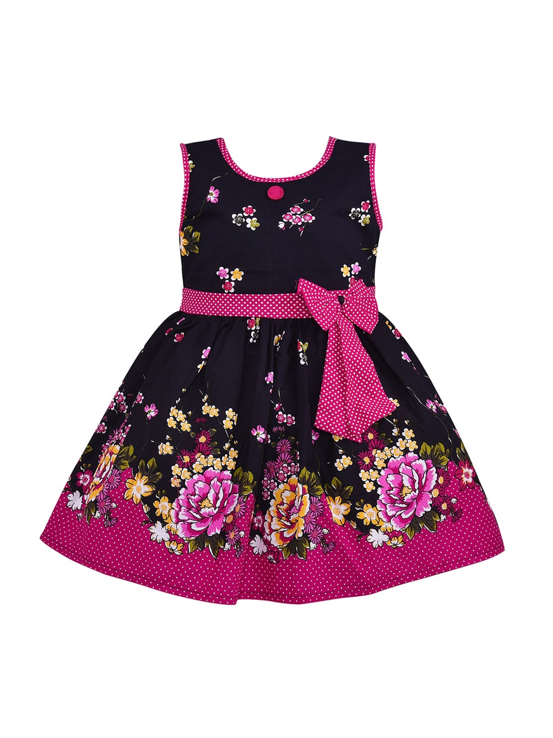 

Wish Karo Girls Pink Floral Dress