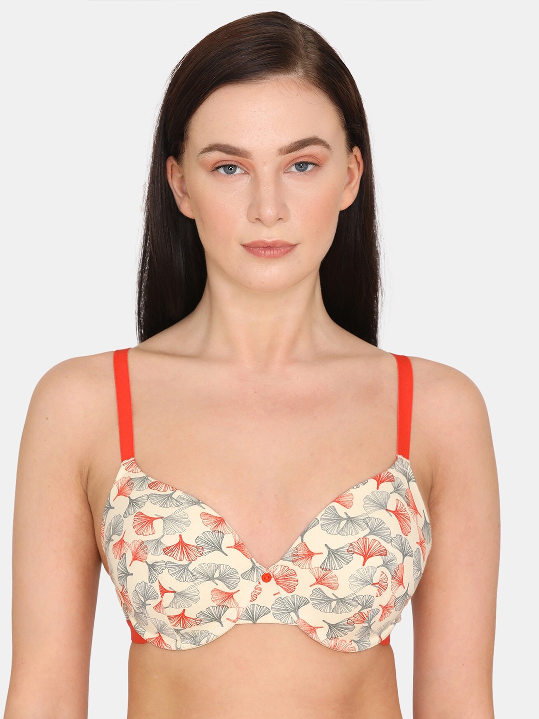 

Zivame Women Multi Printed Lightly Padded T-Shirt Bra (ZI10TZFASHBWHIT)