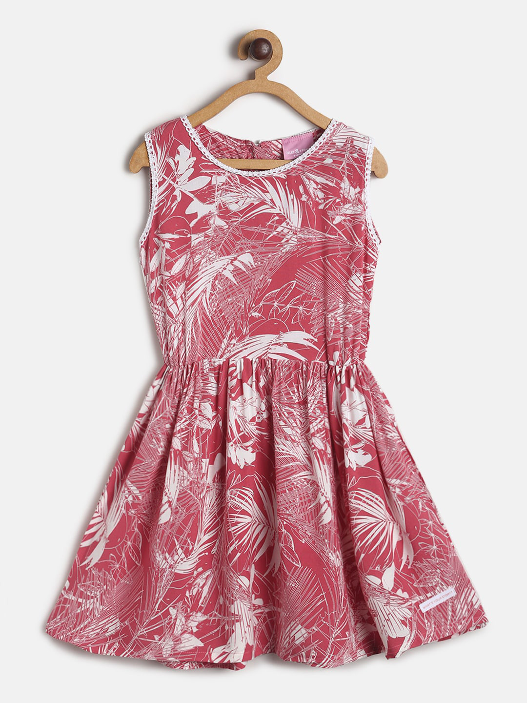 

TALES & STORIES Pink Printed Dress