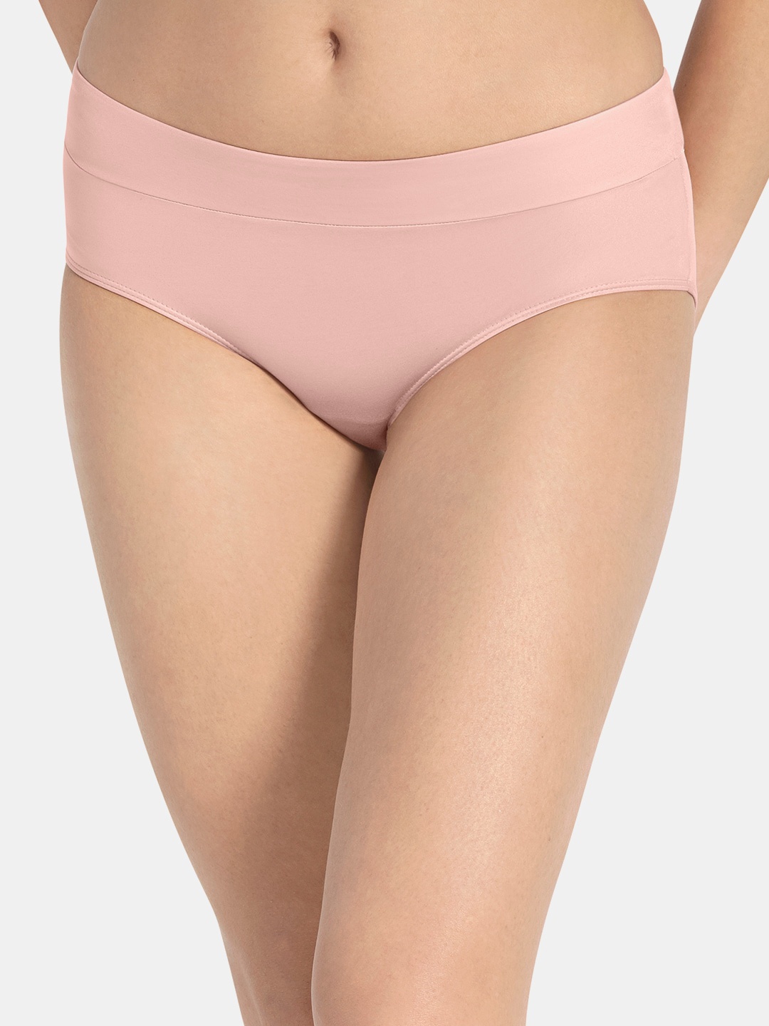 

Amante Women Solid Low Rise Cloudsoft Hipster Brief - PAN77601, Pink