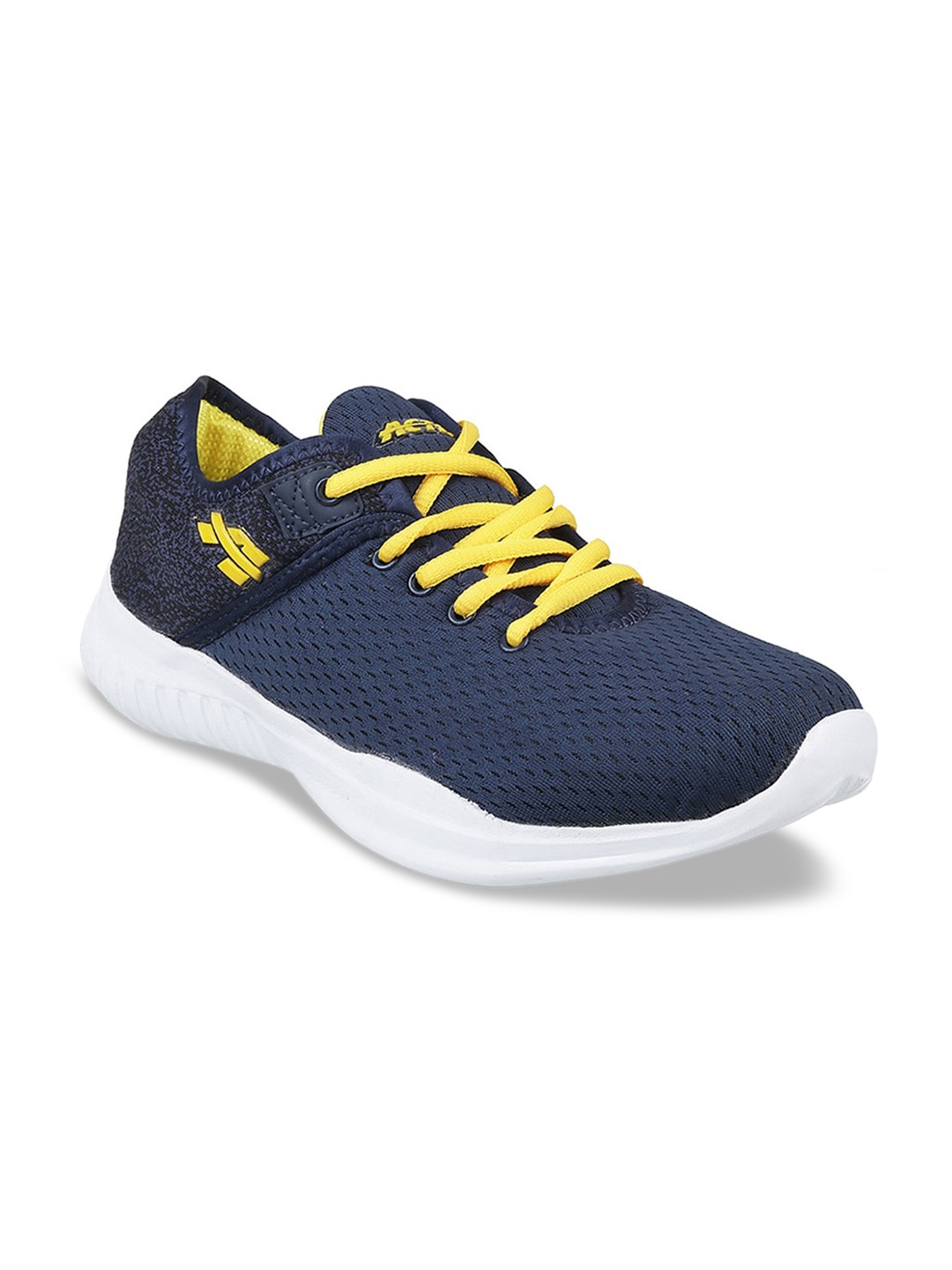 

WALKWAY by Metro Men Blue & Yellow Sneakers
