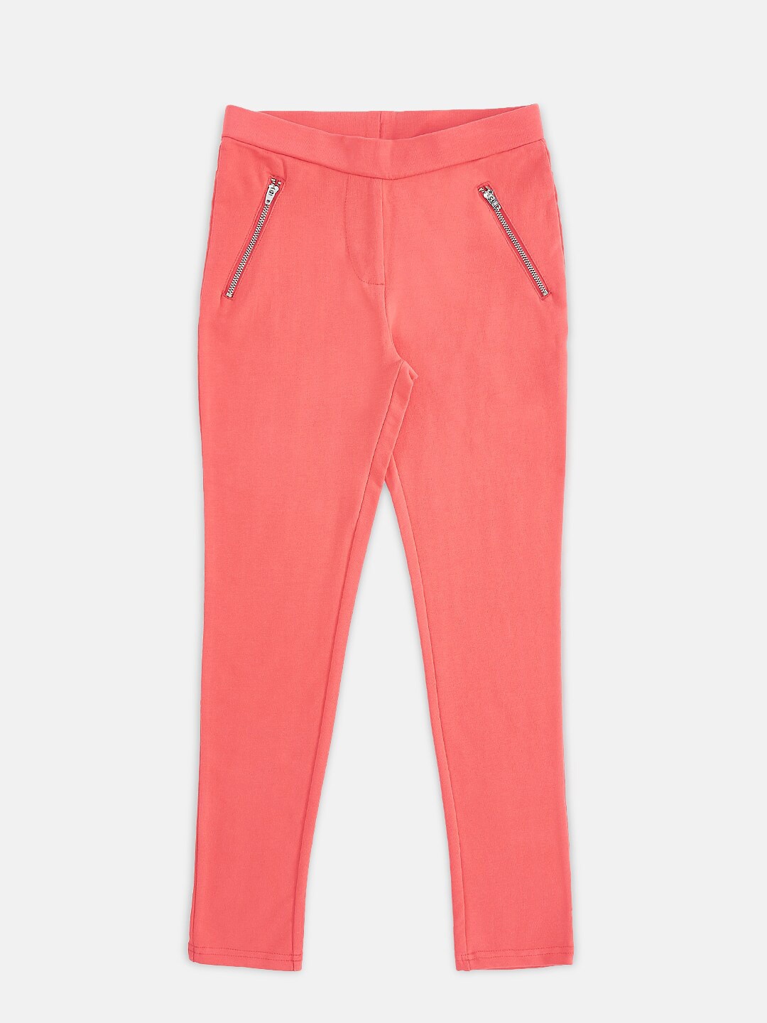 

Pantaloons Junior Girls Coral-Coloured Jeggings