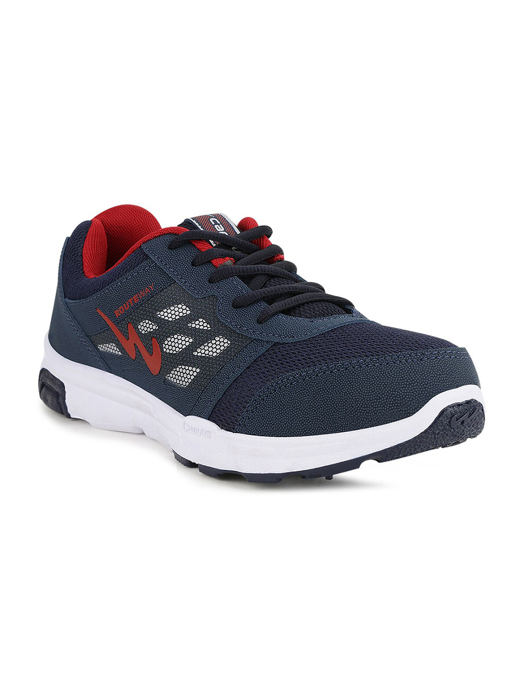 

Campus Men Blue & White Mesh Regular Phylon Running Shoes