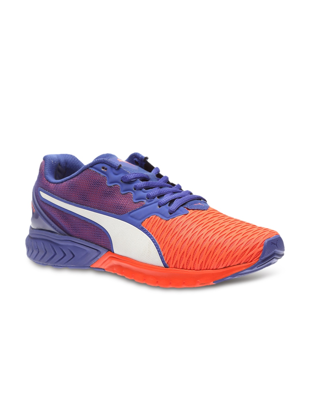 PUMA Women Orange & Blue IGNITE Dual Running Shoes price Myntra. Sports ...
