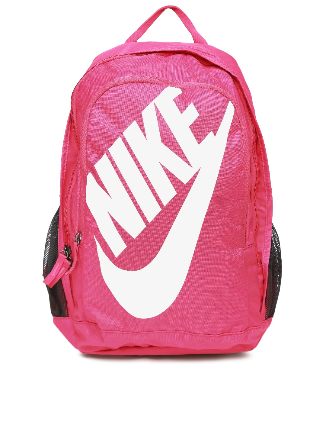 Nike Unisex Pink Hayward Futura Logo Print Backpack price Myntra. Bags ...