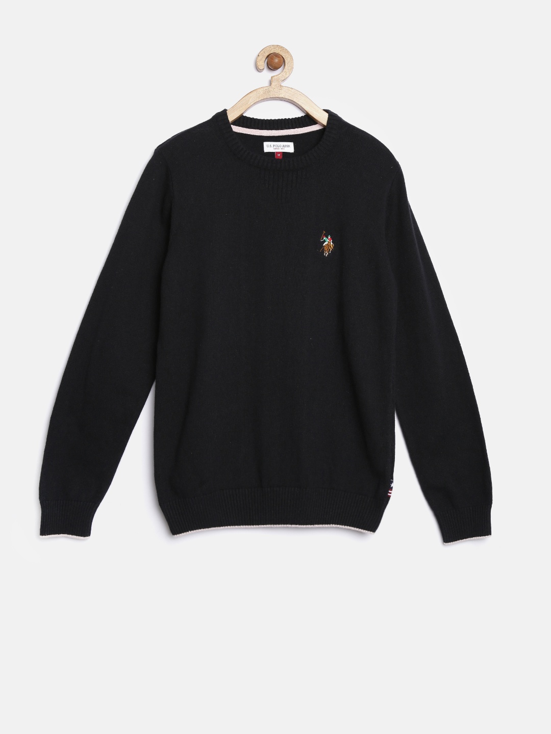 U.S. Polo Assn. Kids Boys Black Sweater price Myntra. Sweaters Deals at ...
