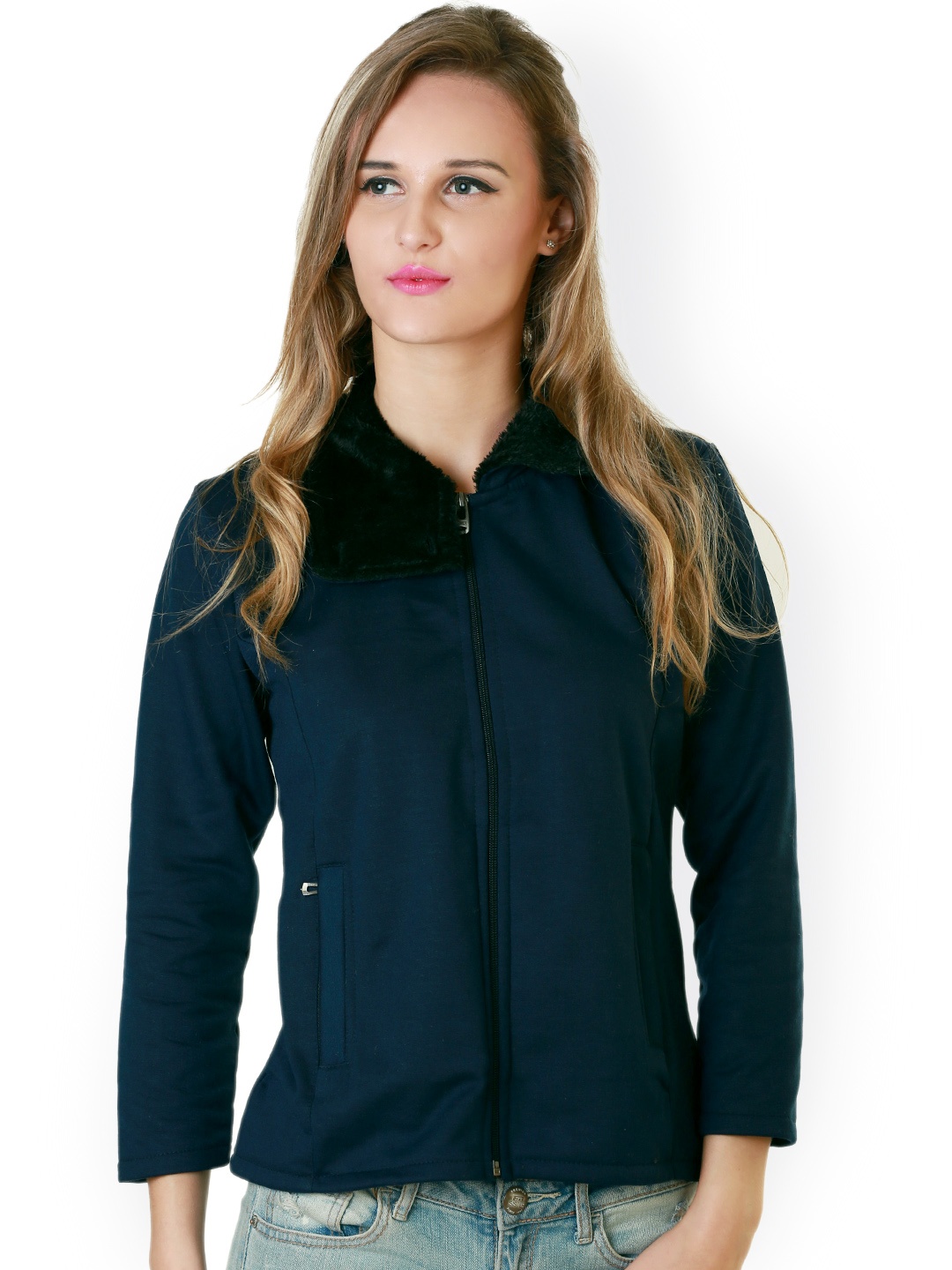 

Belle Fille Navy Jacket, Navy blue