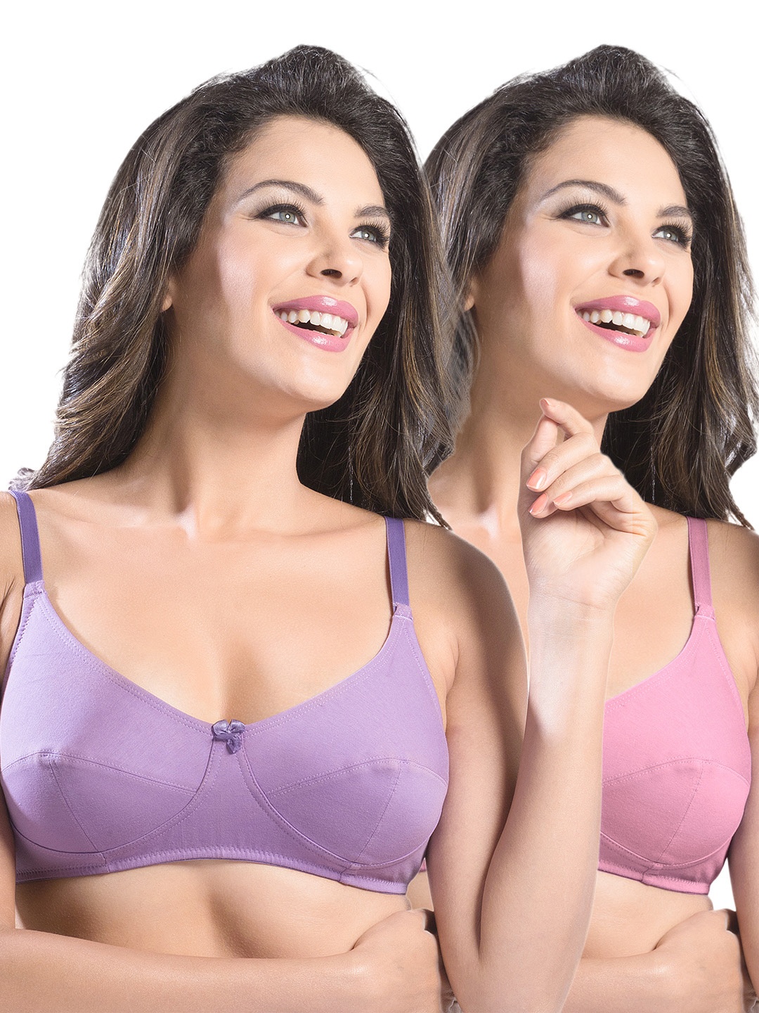 

Sonari Pack of 2 Full-Coverage Bras afreen, Lavender