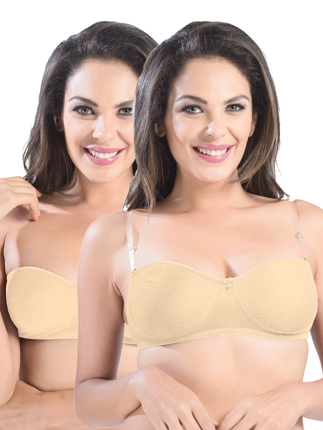 

Sonari Pack of 2 Balconette Bras ell18, Nude