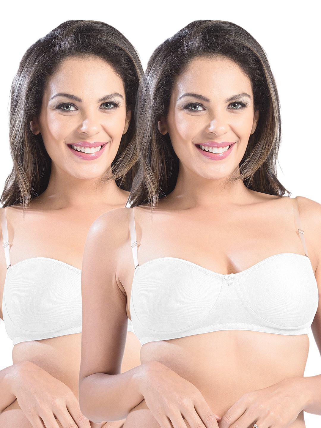 

Sonari Pack of 2 Balconette Bras ell18, White