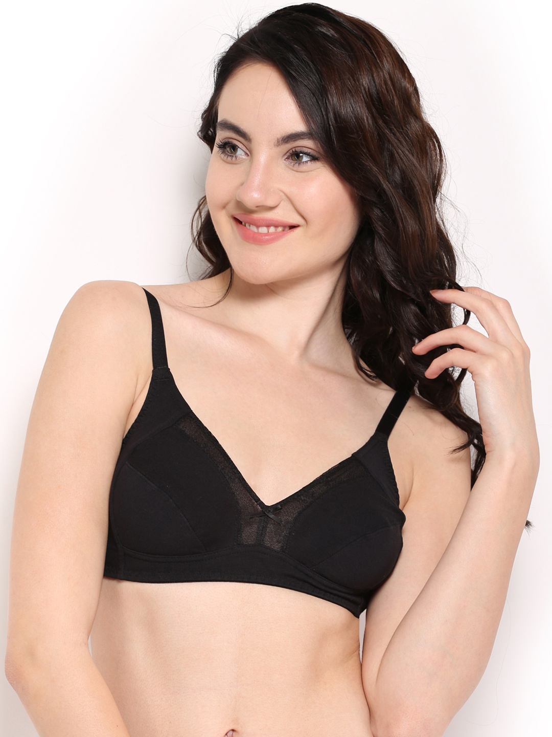 

Amante Black Non-Padded Full-Coverage Everyday Bra BRA10404