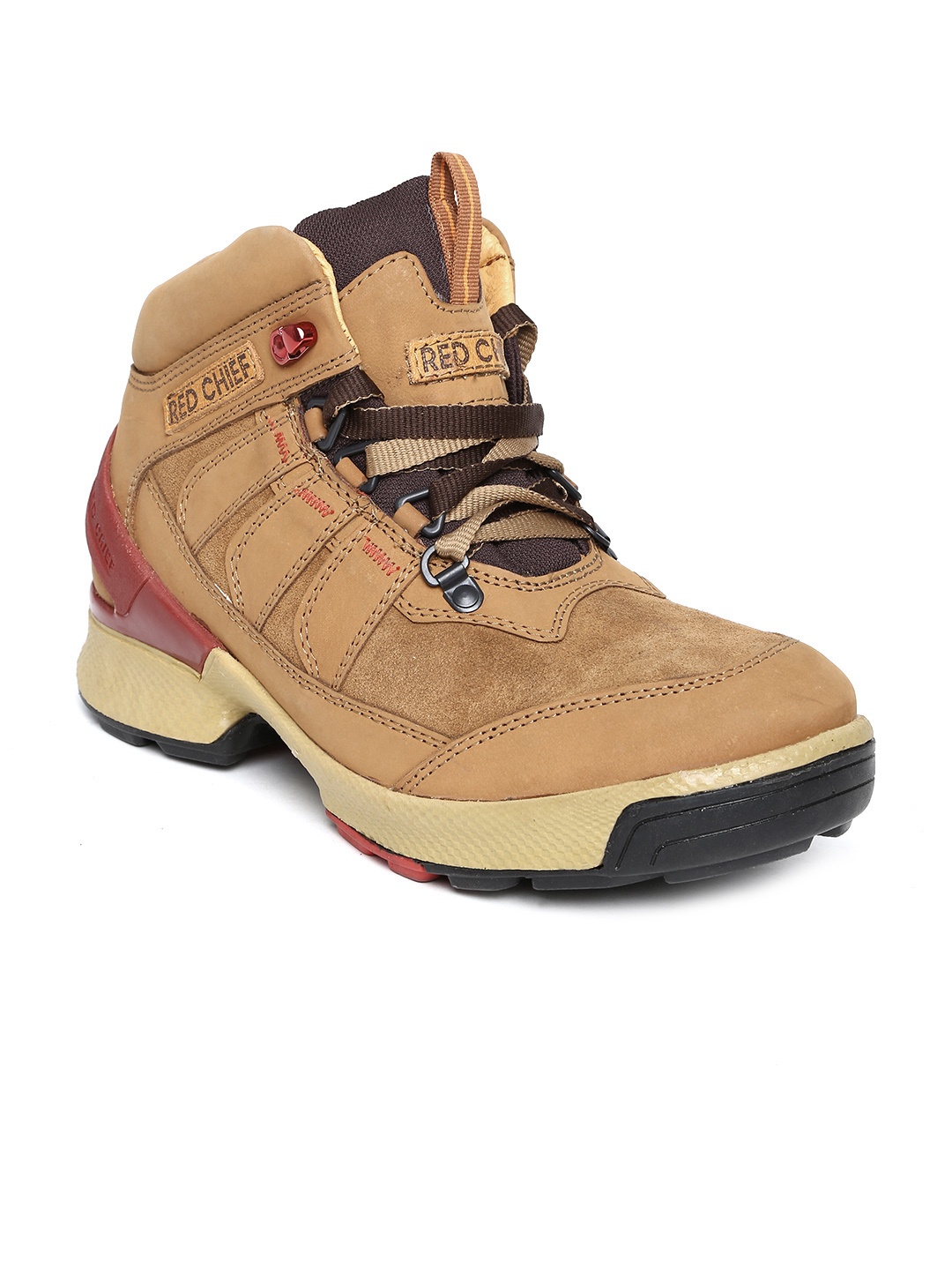 

Red Chief Men Brown Suede Casual Shoes
