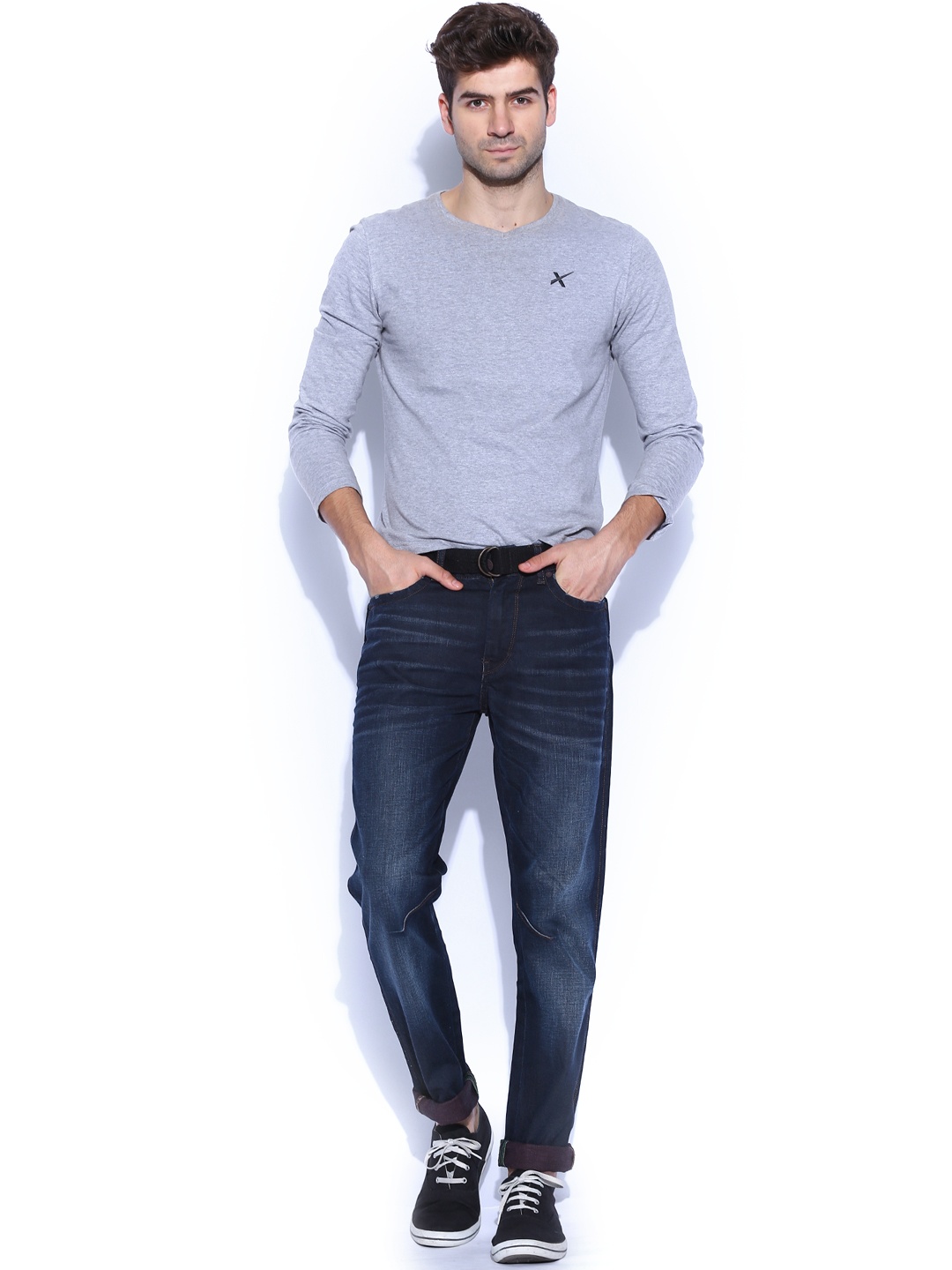 Myntra HRX Men Blue Jeans 320382 | Buy Myntra HRX Jeans at best price ...