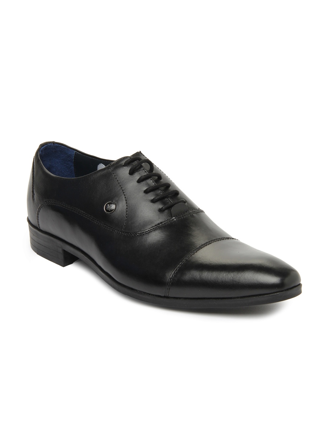 

Louis Philippe Men Black Leather Formal Shoes