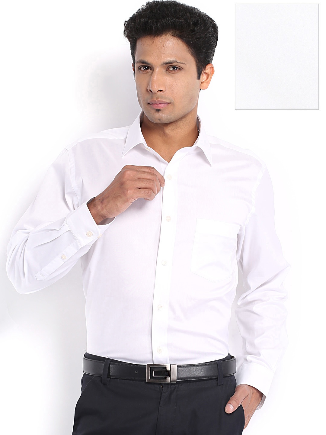 

Arrow Men White Premium Formal Fit Shirt