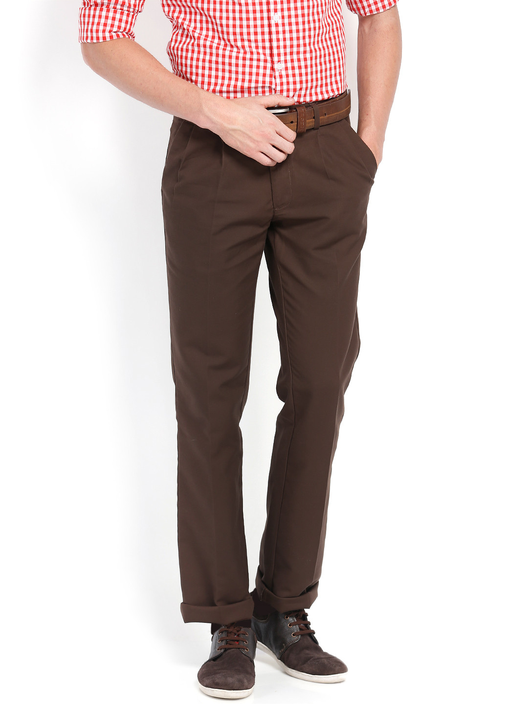 

Arrow Sport Men Brown Chino Trousers