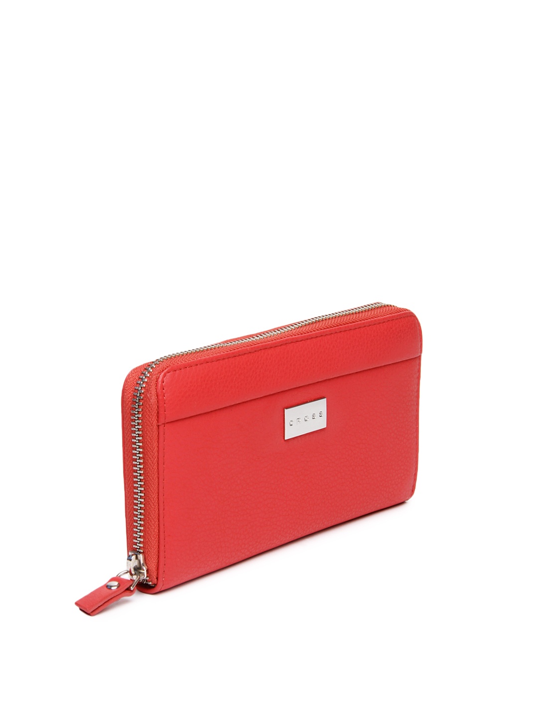 Myntra Cross Women Red Leather Wallet 656423 | Buy Myntra Cross Wallets ...