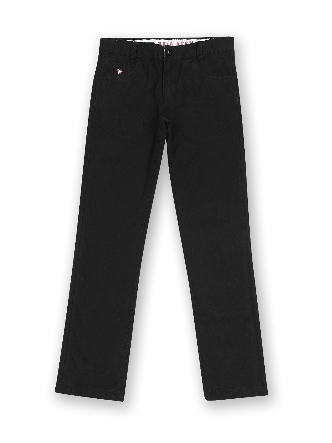 

U.S. Polo Assn. Kids Boys Black Silm Fit Trousers
